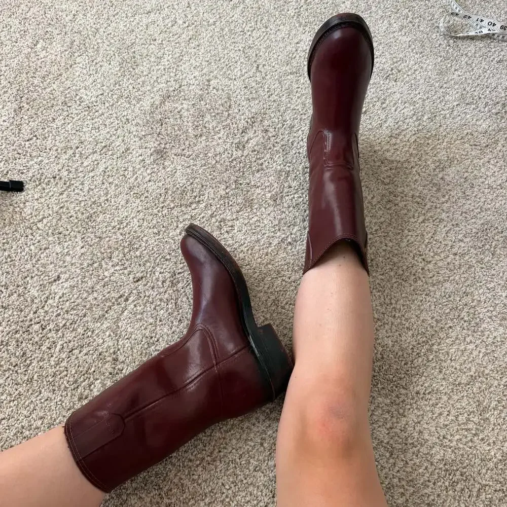 LaCrosse Vintage Burgundy Boots